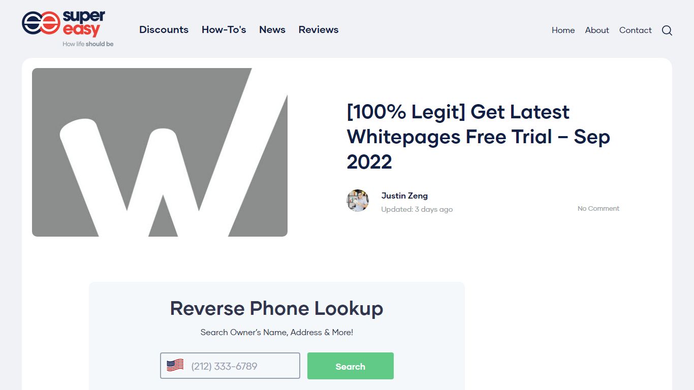 [100% Legit] Get Latest Whitepages Free Trial – Aug 2022